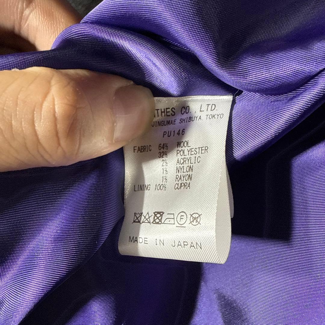 ニードルス　マイルスジャケット　チェック　XL