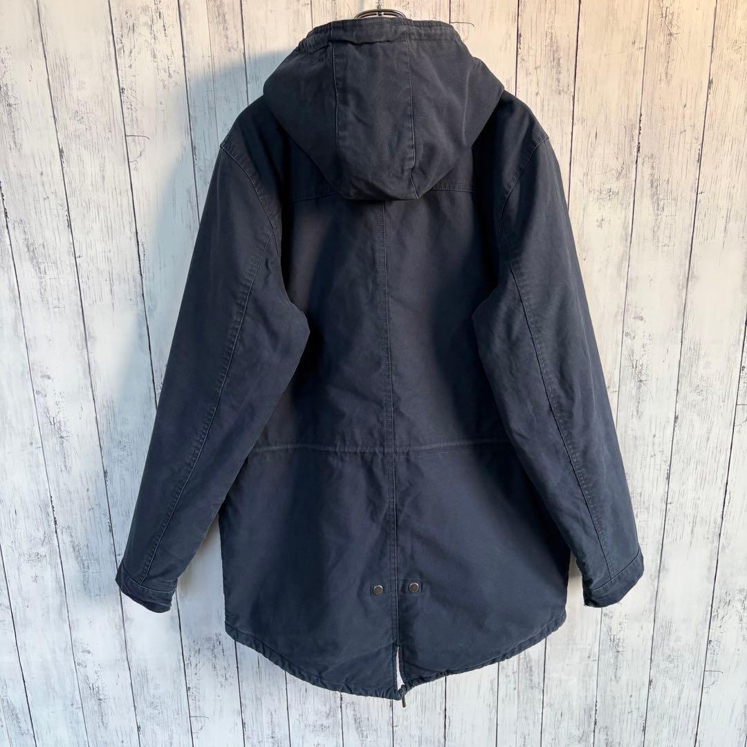 カーハート フィッシュテールパーカー 中綿ジャケット carhartt ネイビー