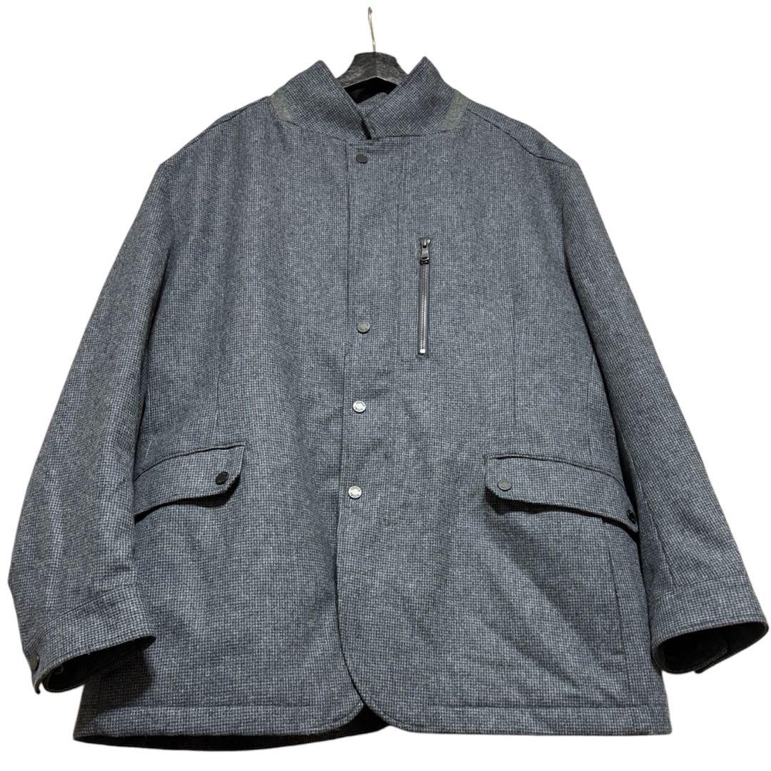 23区 HOMME ウールジャケットコート　グレー　大きめ　4L
