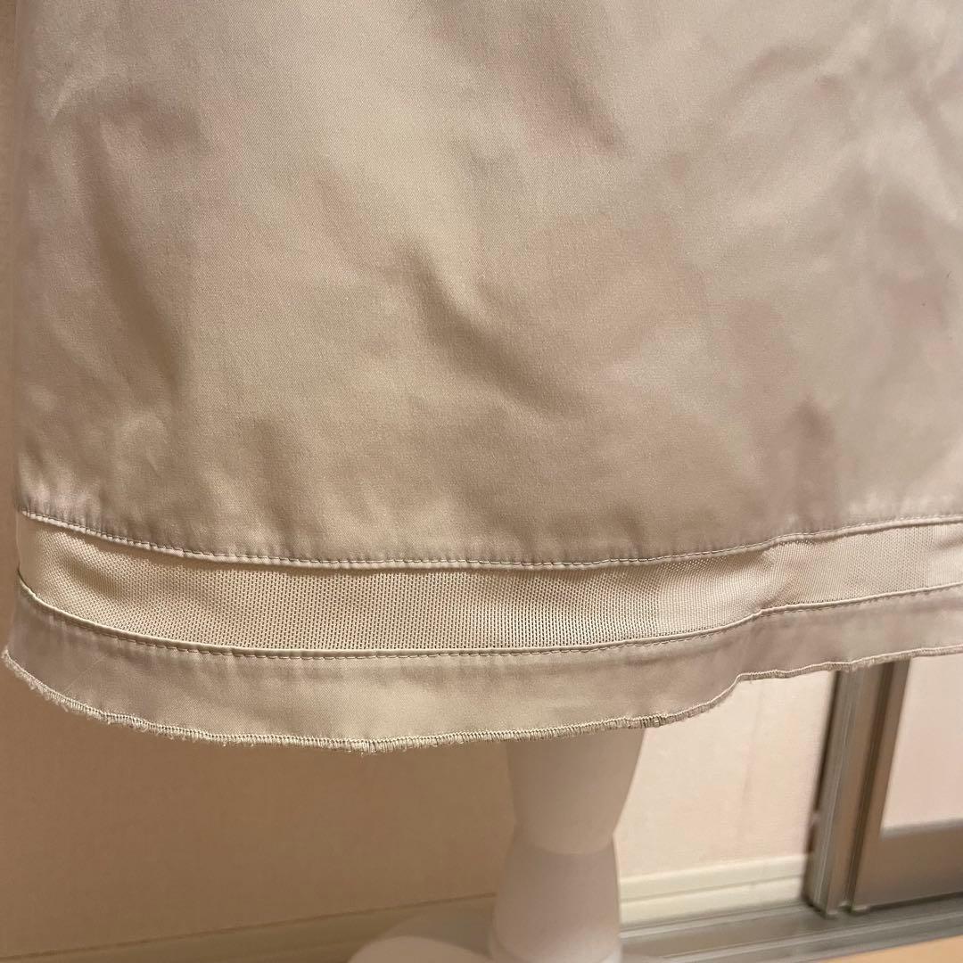 いくしゃん フォクシーニューヨーク トレンチコート ベージュ 40 L