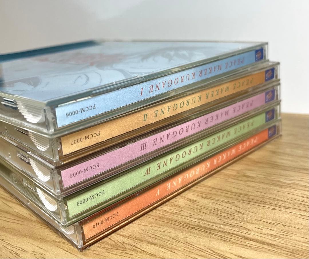 動作確認済PEACEMAKER鐡 ドラマCD5枚セット アニメ　ピースメーカー