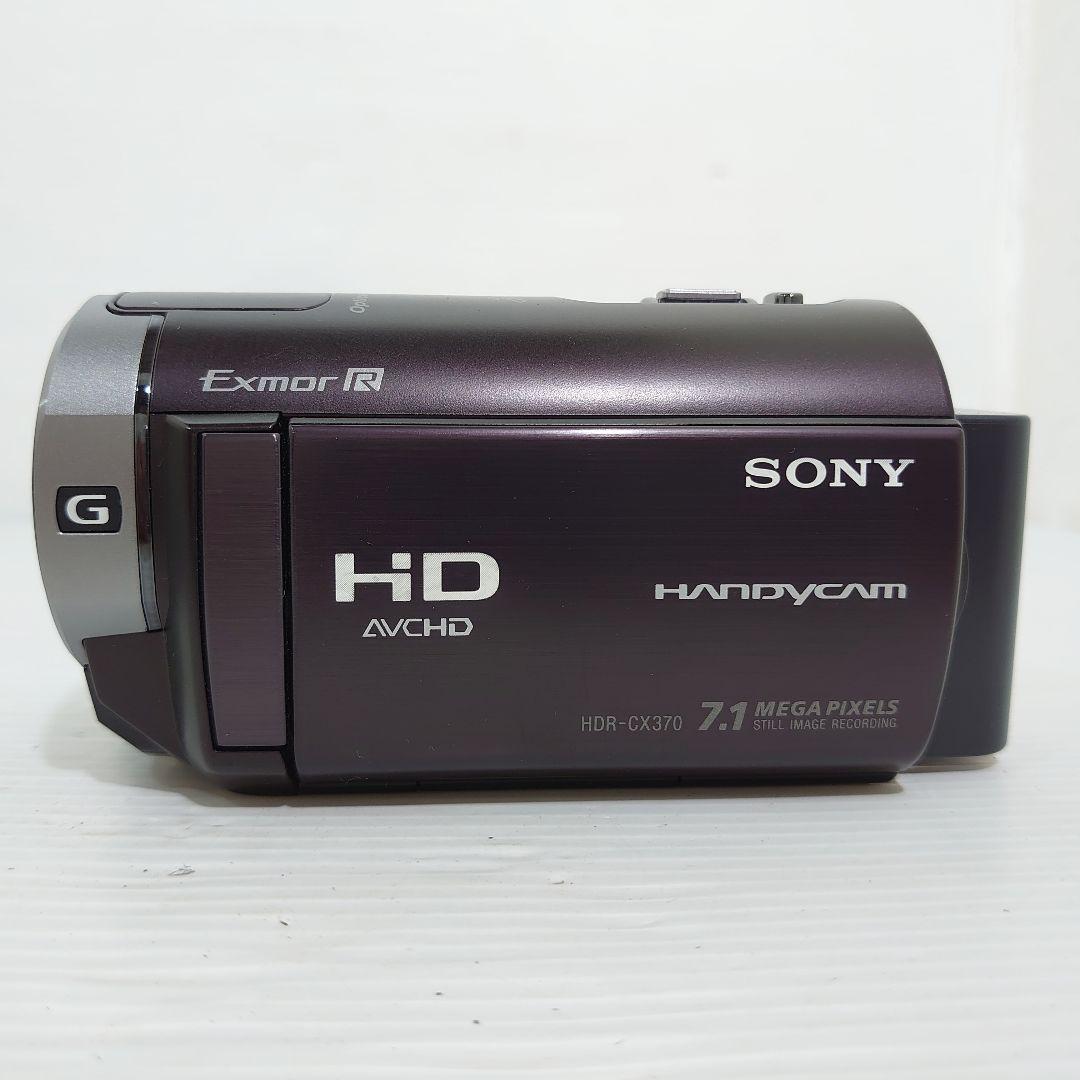 動作ok　SONY　Handycam HDR-CX370V 10年