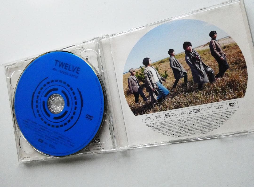 【中古美品】Mrs. GREEN APPLE TWELVE 初回限定盤