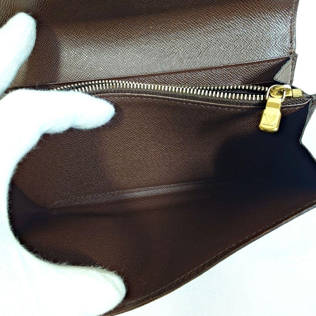 ルイヴィトン ダミエ ポルトフォイユ サラ 長財布　 N61734/CA2088