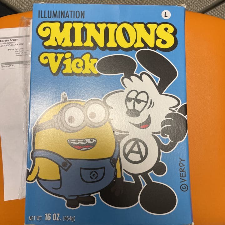 新品 VERDY×USJ MINIONS×Vick コラボT ミニオン Lサイズ