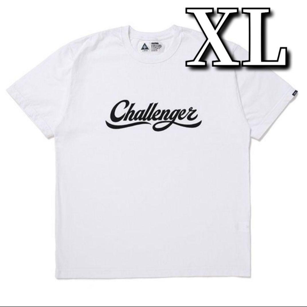 XL WH CHALLENGER　チャレンジャー　SCRIPT LOGO TEE