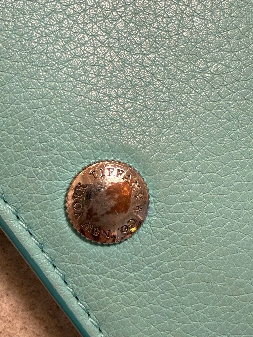 ティファニー Tiffany & Co. レザー名刺入れ カードケース