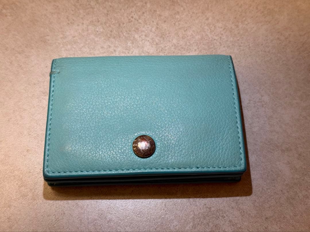 ティファニー Tiffany & Co. レザー名刺入れ カードケース