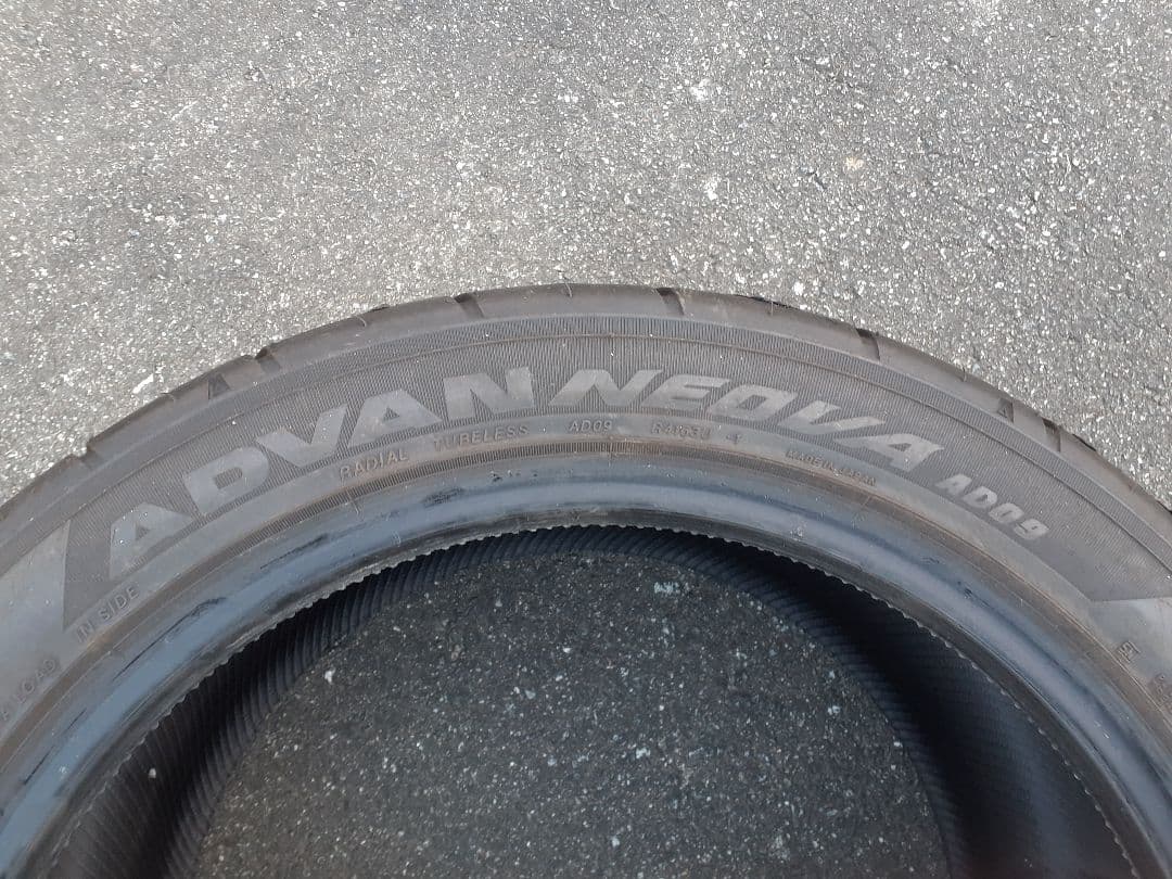 ゆ*ー様 深溝25年　ヨコハマ　アドバンネオバ　ADVAN NEOVA 255/