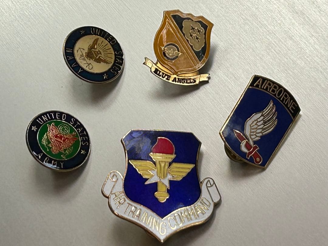 訳あり　アメリカ軍ミリタリー　ピンズ　ピンバッチ　まとめ売り　ブルーエンジェルス