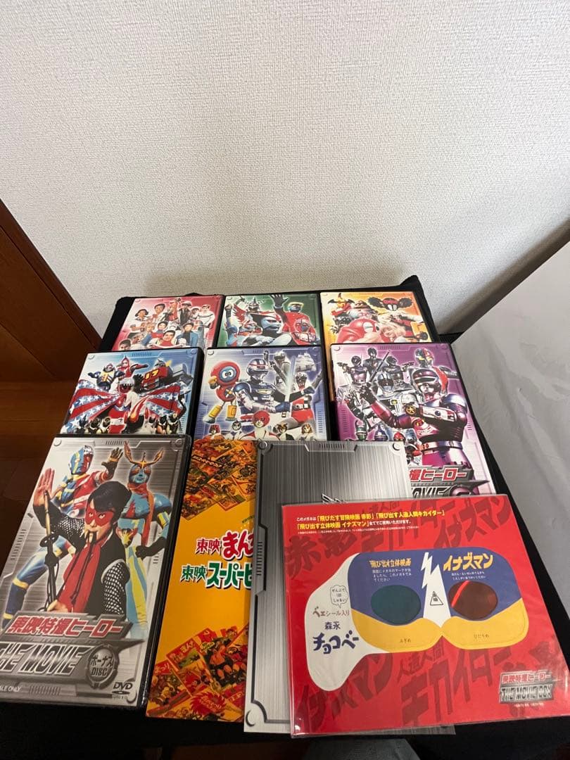 【美品 DVD】『東映特撮ヒーロー THE MOVIE BOX』管理24D65