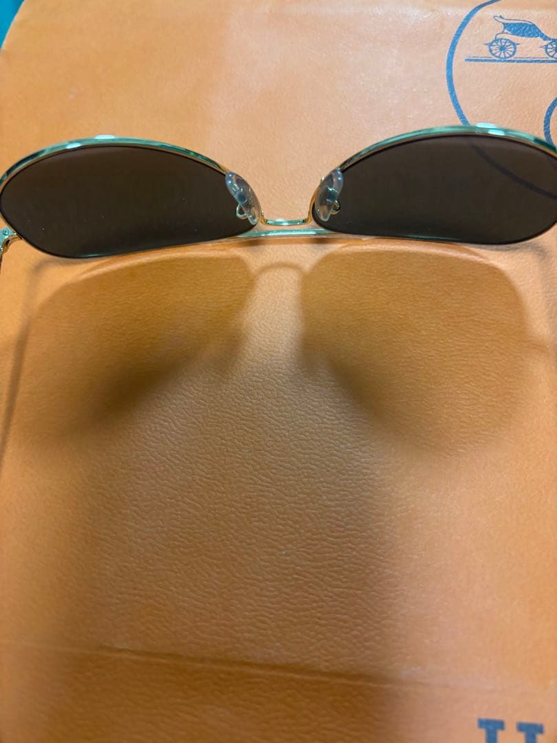 Ray-Ban Chromance サングラス ゴールド
