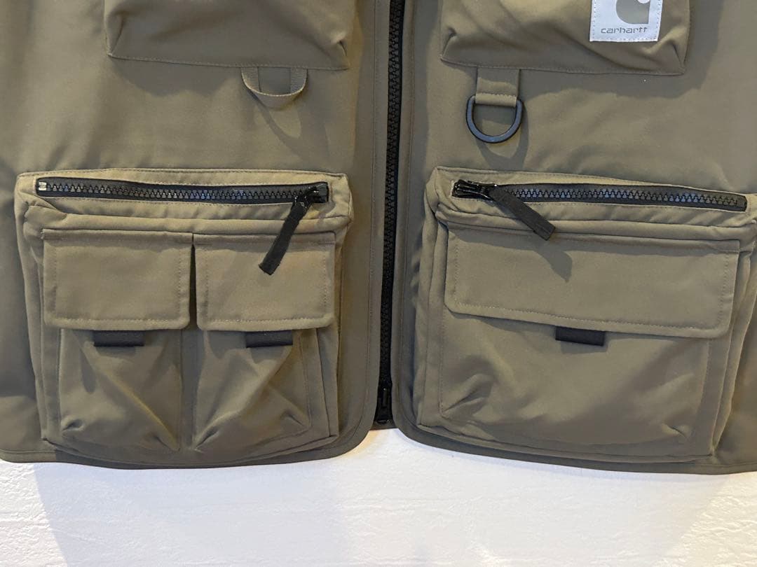 Carhartt WORK IN PROGRESS ベスト L オリーブ