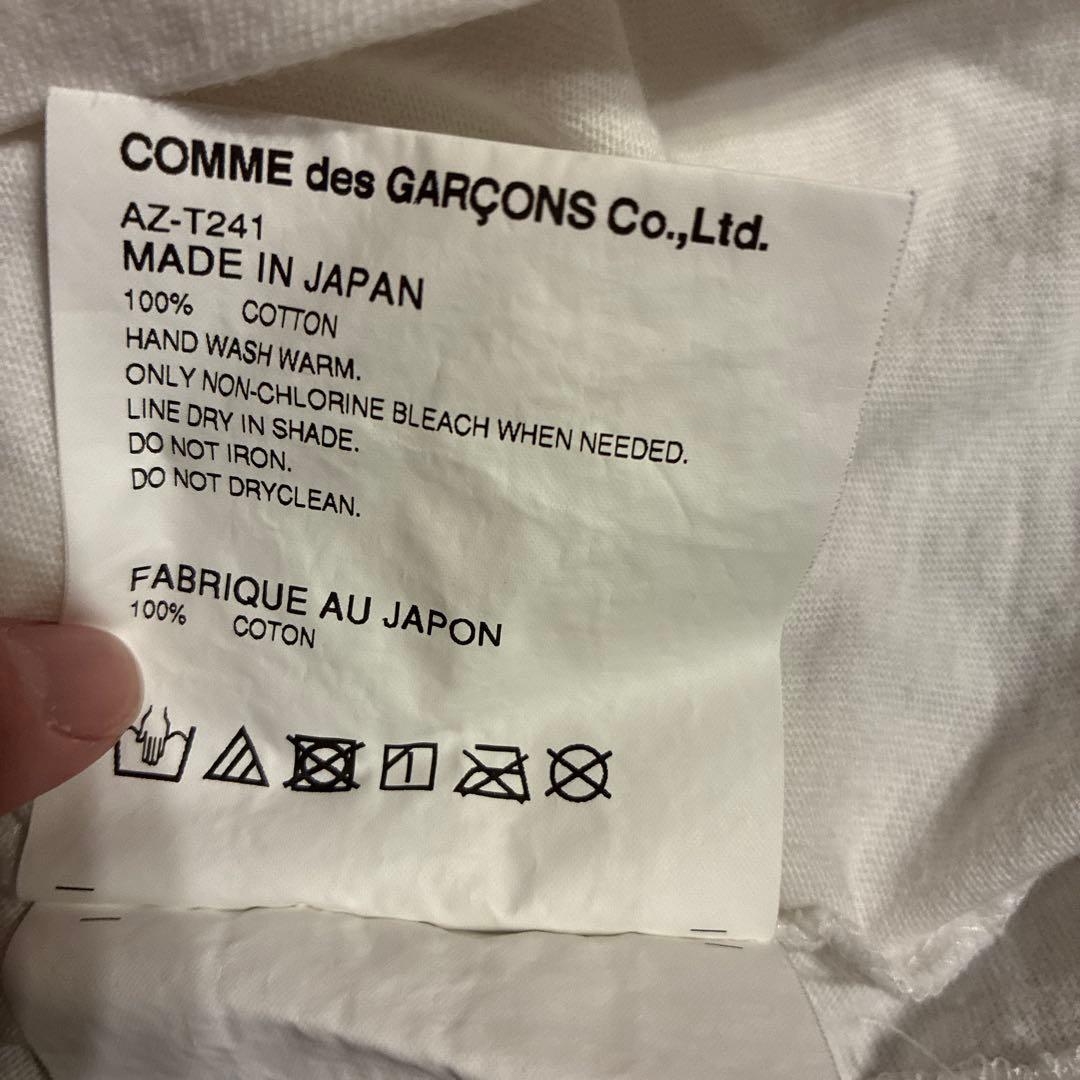 COMME des GARÇONS PLAY 迷彩ハートTシャツ M