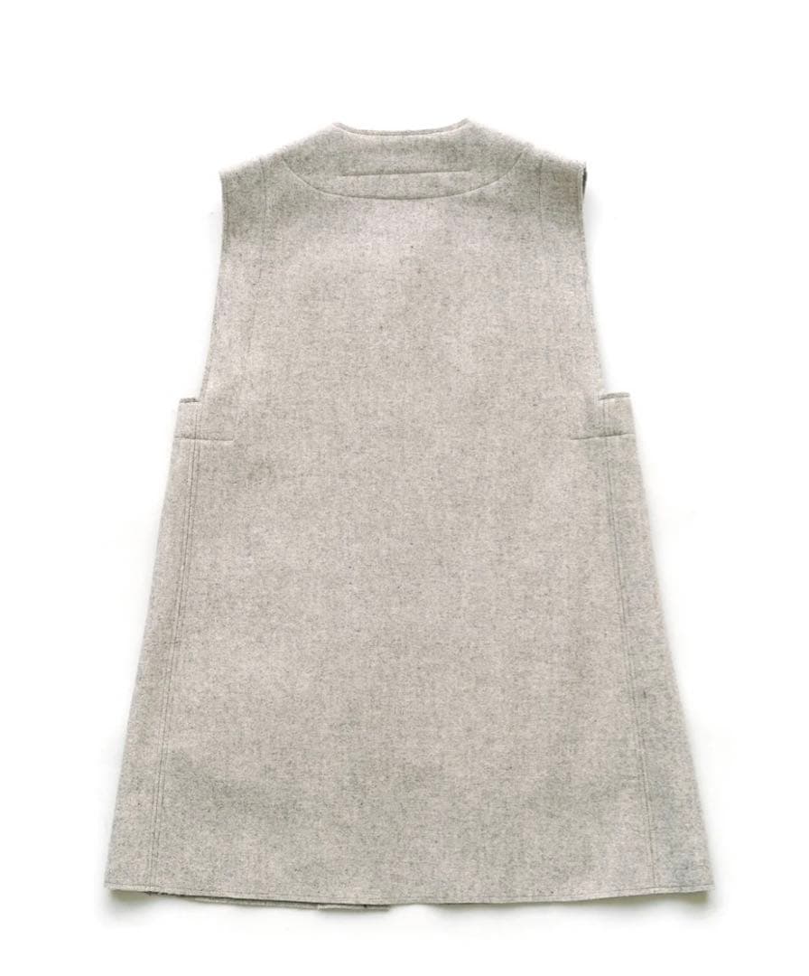 トップス toogood-THE RESTORER WAISTCOAT-WOOl FELT