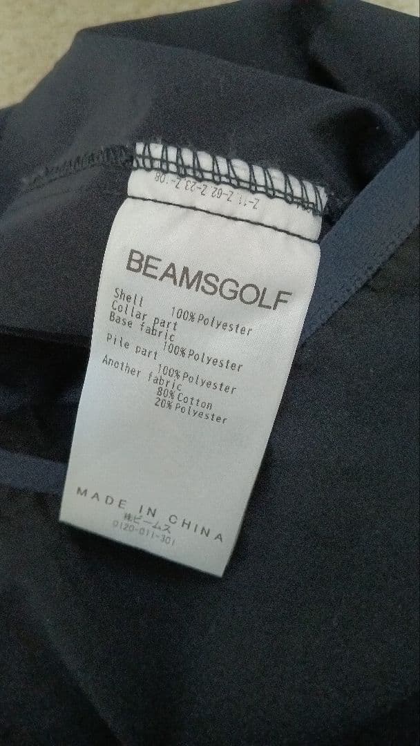 BEAMS GOLF PURPLE LABE　 ジャケット　ネイビー　Lサイズ