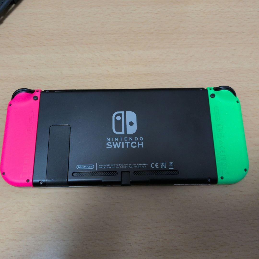 Nintendo Switch 本体 スプラトゥーン2同梱版モデル