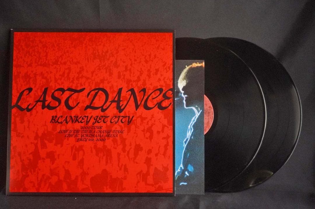 【LP】ブランキー・ジェット・シティ『ラスト・ダンス』ライブ盤2枚組レコード
