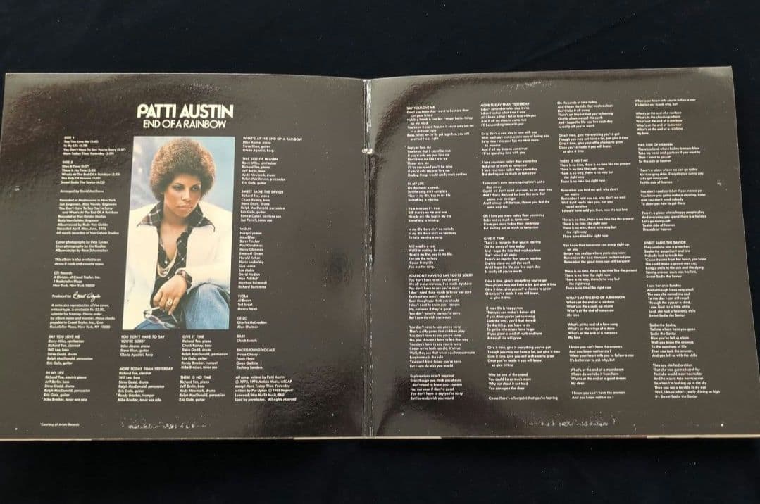 PATTI AUSTIN / END OF A RAINBOW / 輸入盤 LP