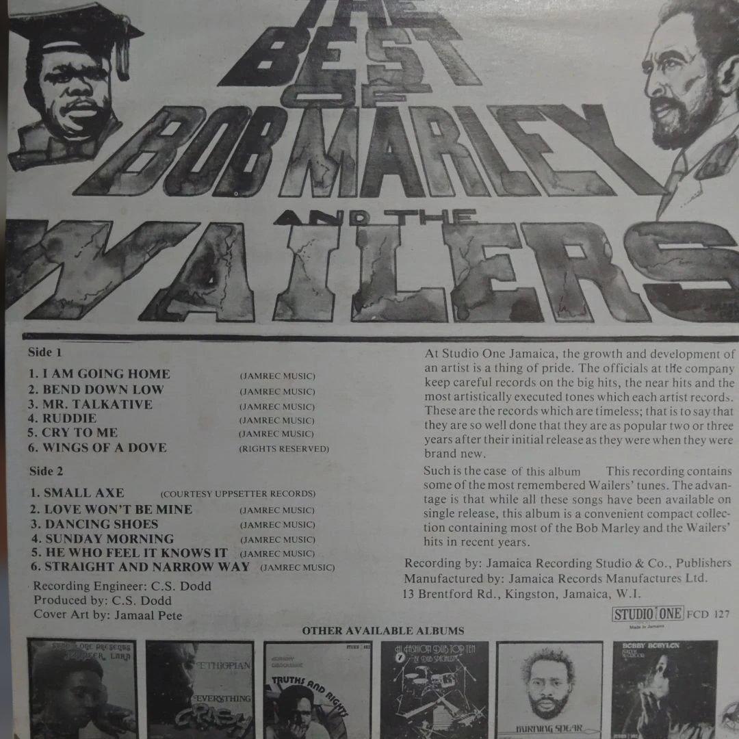ボブ・マーリー ベストアルバム レコード
