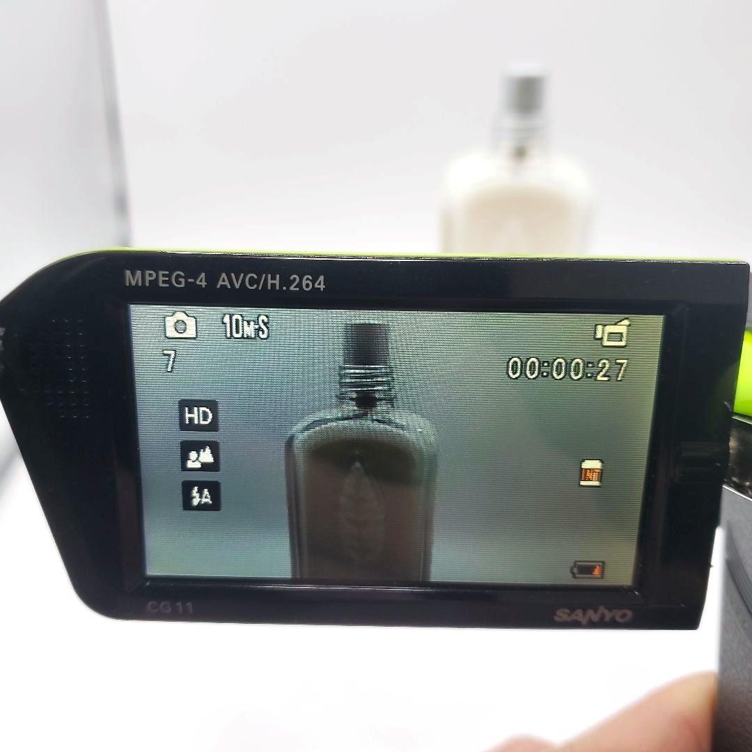 SANYO Xacti ザクティDMX-CG11 付属有り 箱付き ビデオカメラ