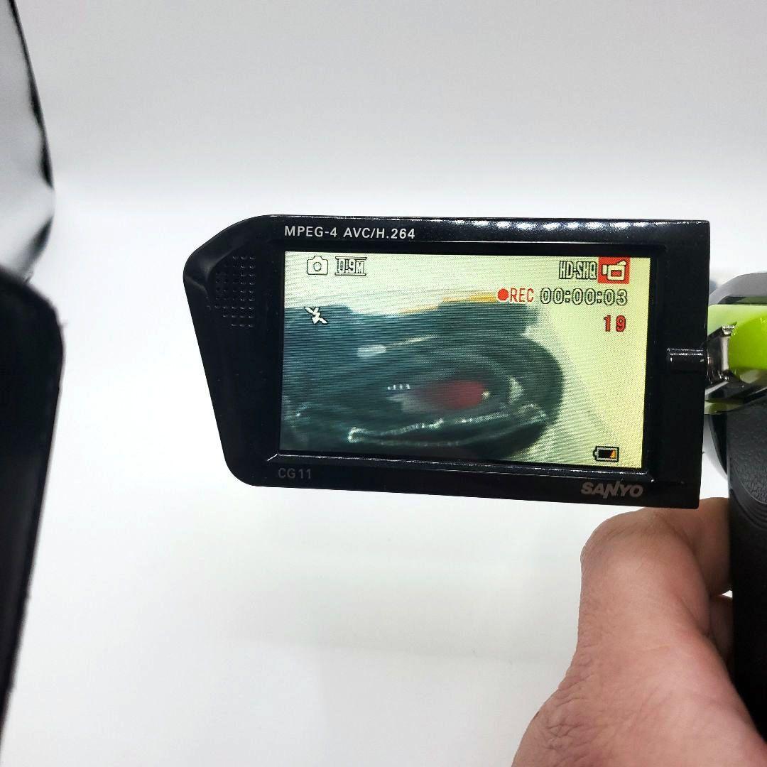 SANYO Xacti ザクティDMX-CG11 付属有り 箱付き ビデオカメラ