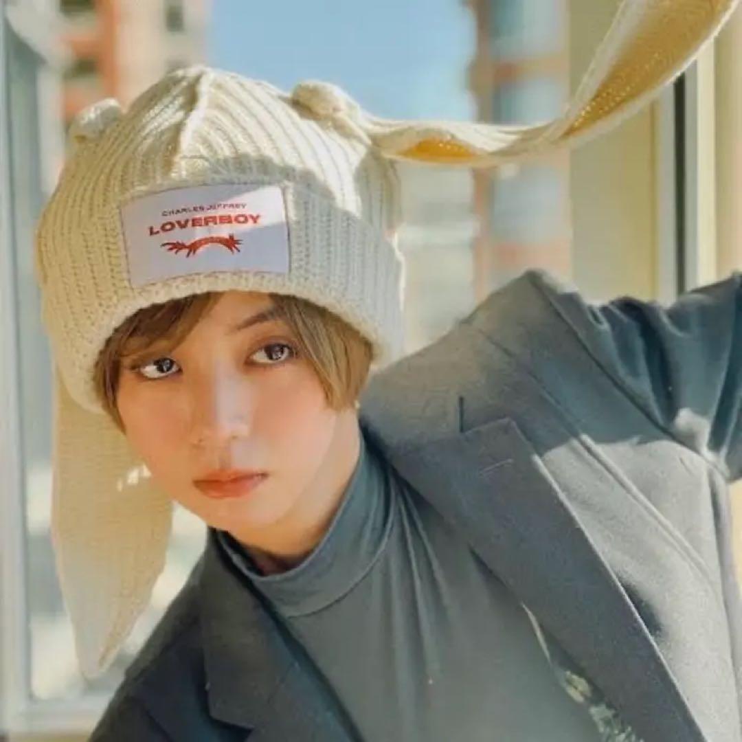 CHARLES JEFFREY LOVERBOY ウサギ耳ニット帽