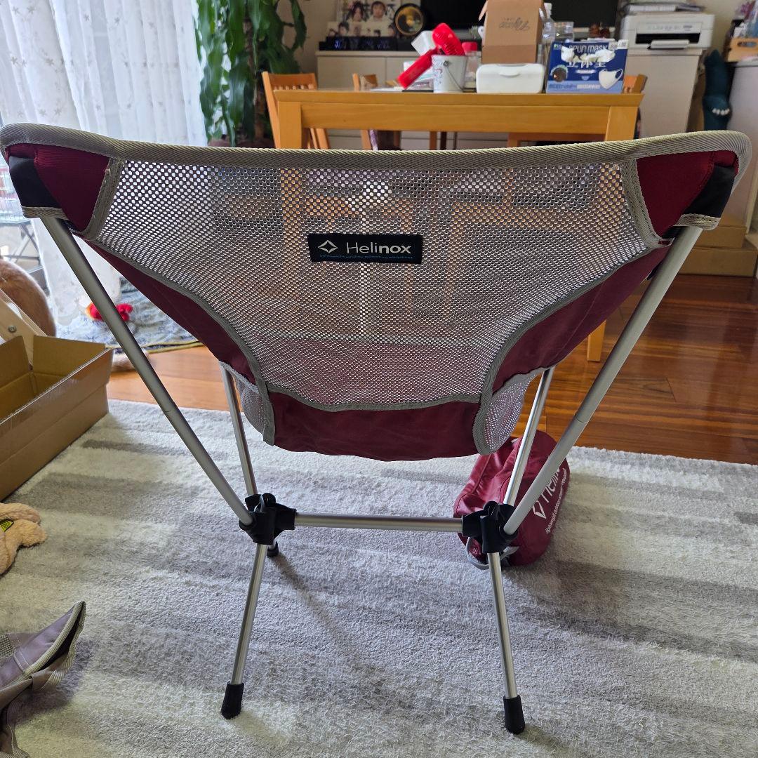 ヘリノックス チェアワンシリーズ レッド