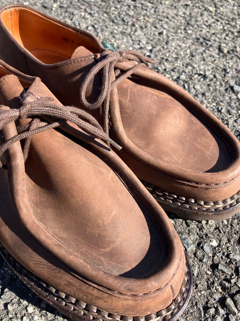 デッドストック89年製デカタグParaboot ミカエル 42 パラブーツ