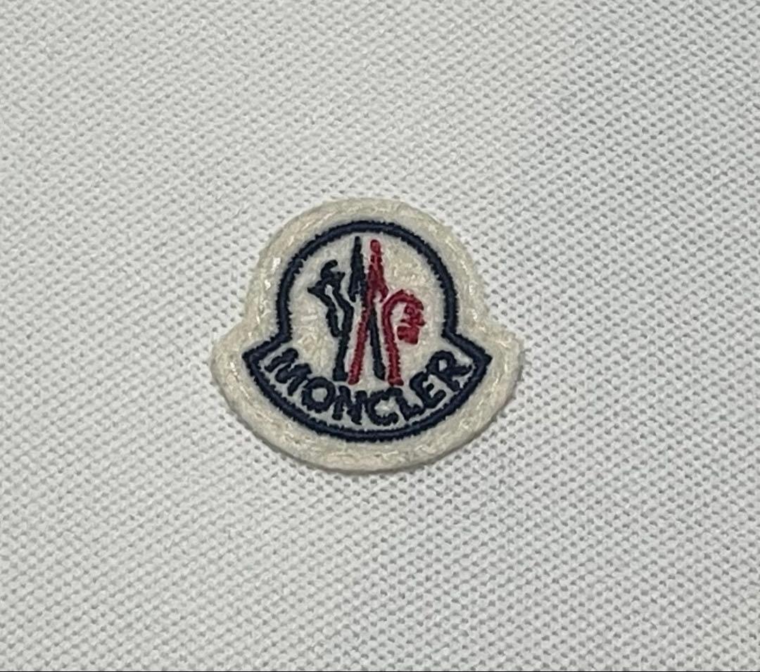 国内正規モンクレール ポロシャツ レディース L MONCLER クリーニング済