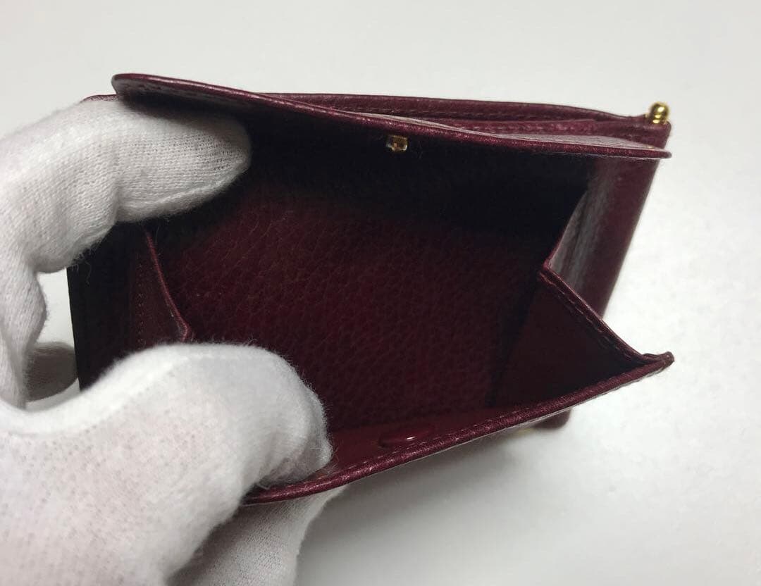 カルティエ　マネークリップ 二つ折り財布