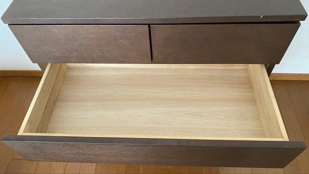 無印良品　棚・4段チェスト　ブラウン　【廃盤品】　レア　☆