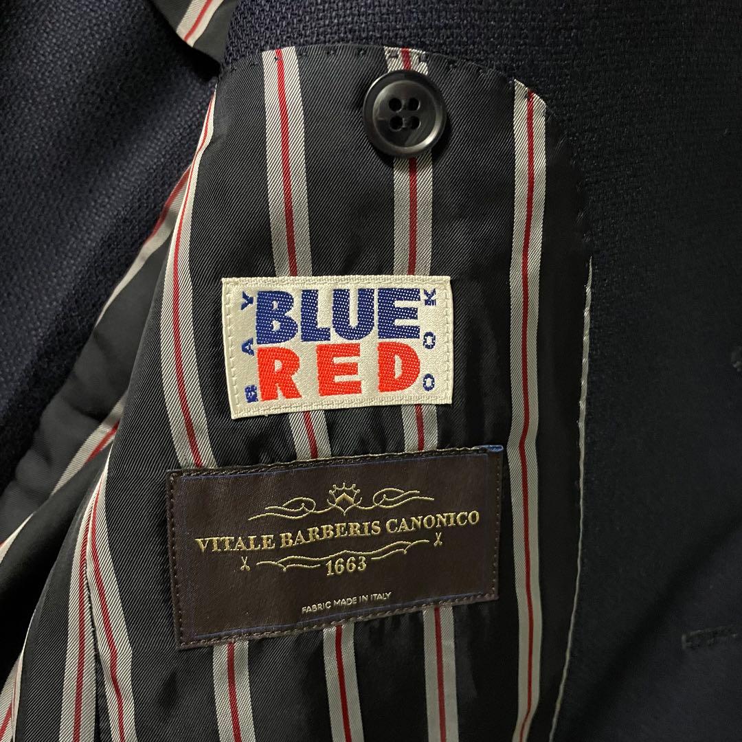 VITALE BARBERIS CANONICO BLUE RED ジャケットS