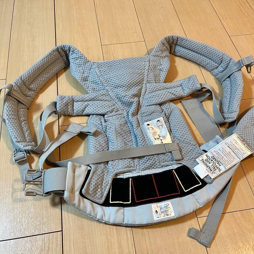 エルゴベビー オムニブリーズ 抱っこ紐　パールグレー