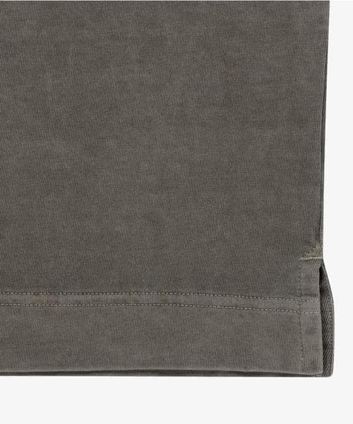 韓国限定☆ THE NORTH FACE ロゴ ステッチ Tシャツ ブラウン L