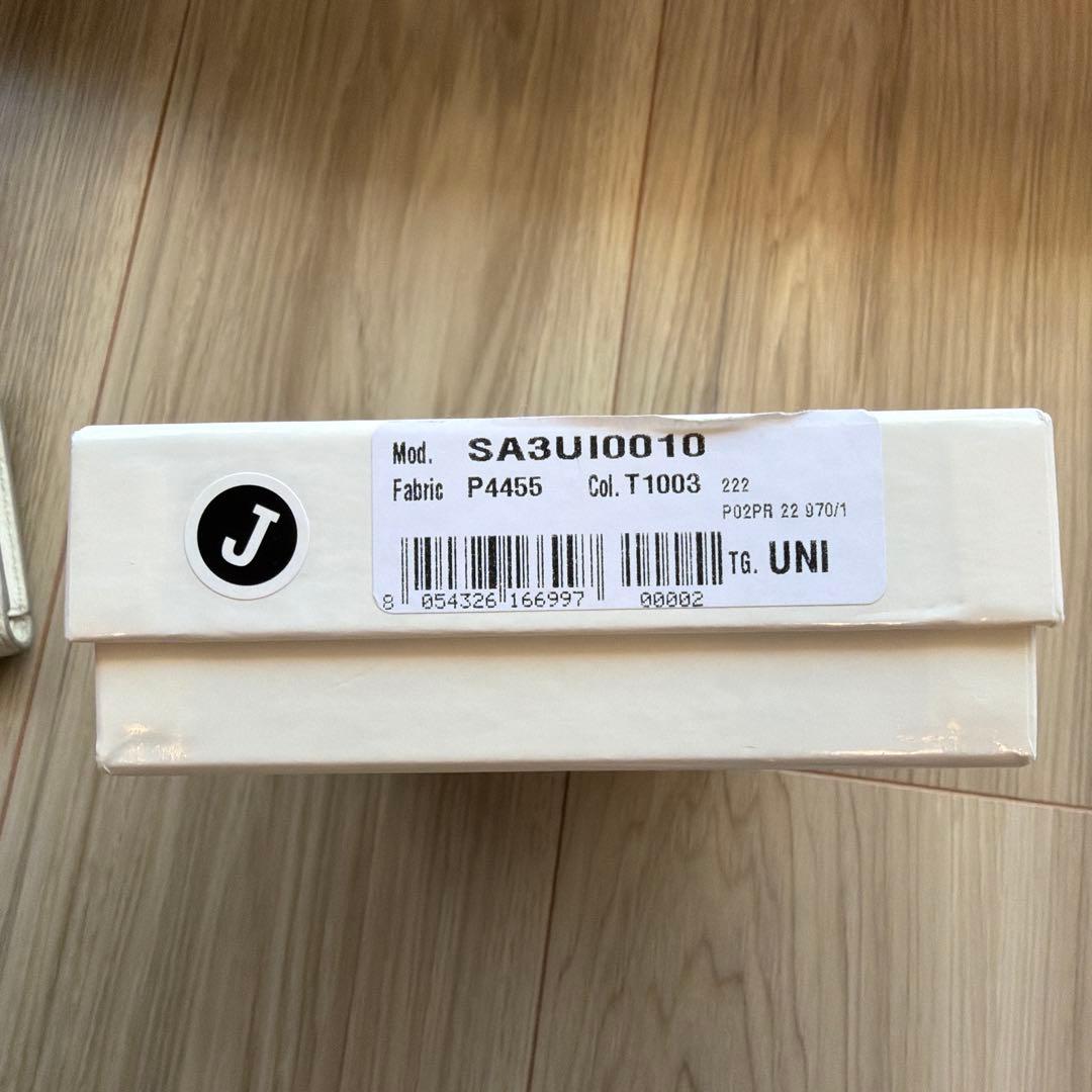 マルジェラ　ホワイトレザー 三つ折り財布