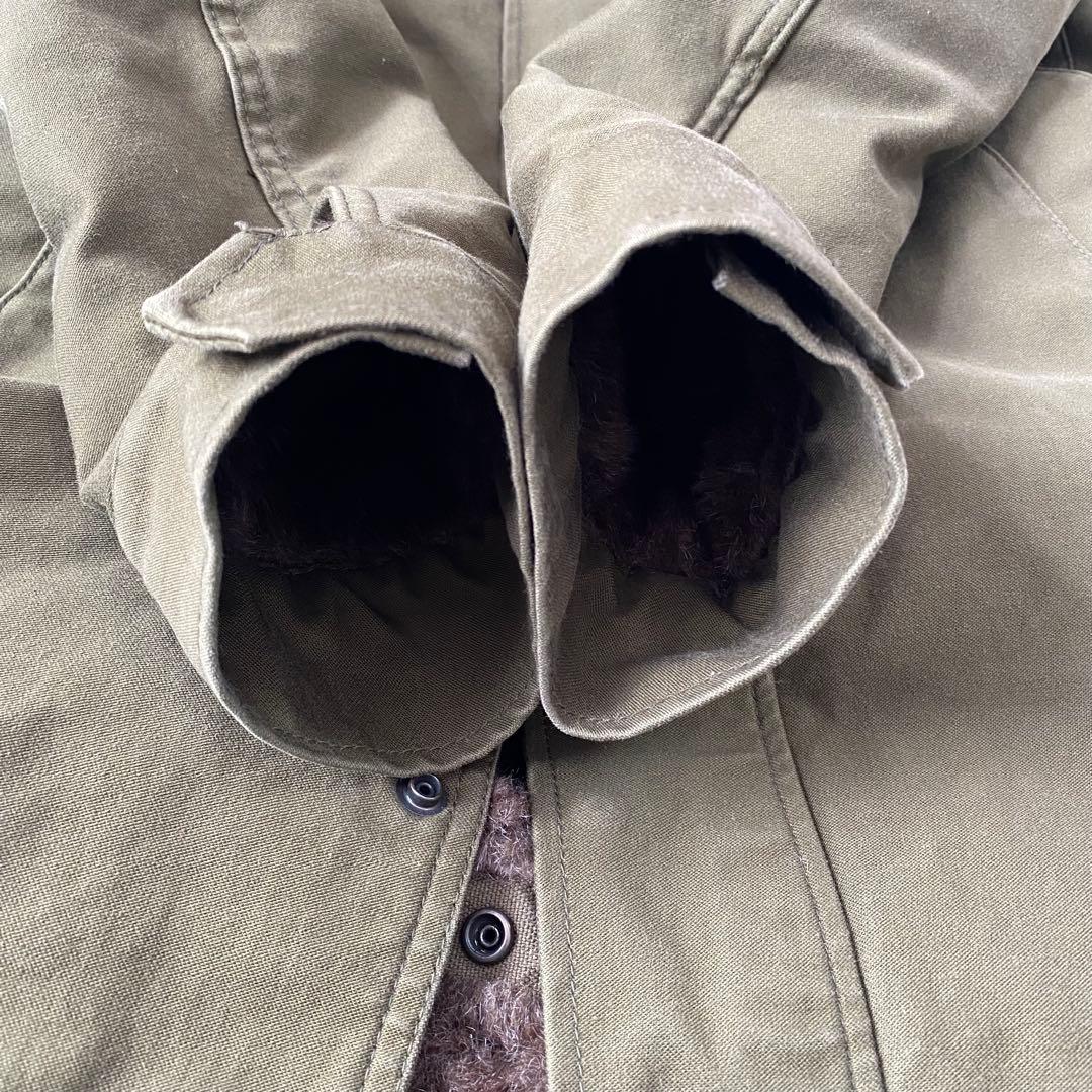 【廃盤人気モデル】wjk stretch satin M64 モッズコート　M