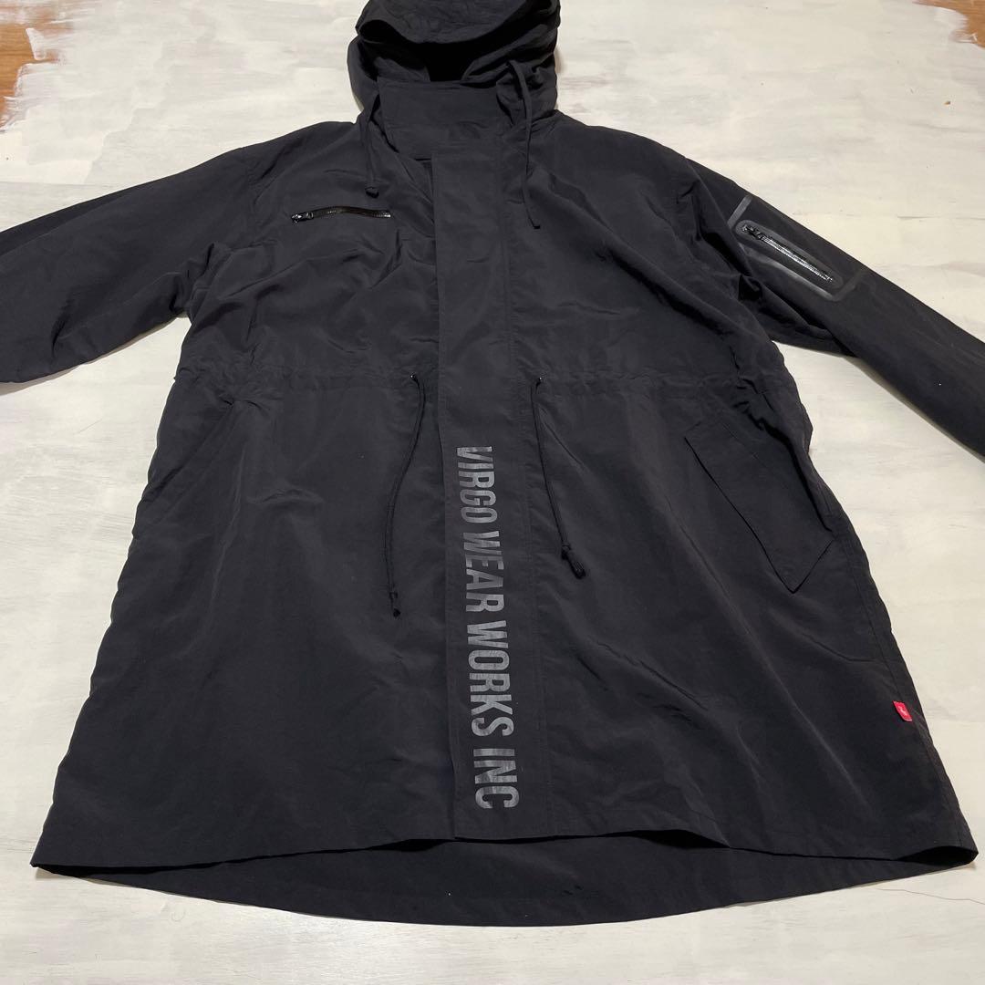 完売品 極美品 VIRGOwearworks NYLON MOD HOODIE