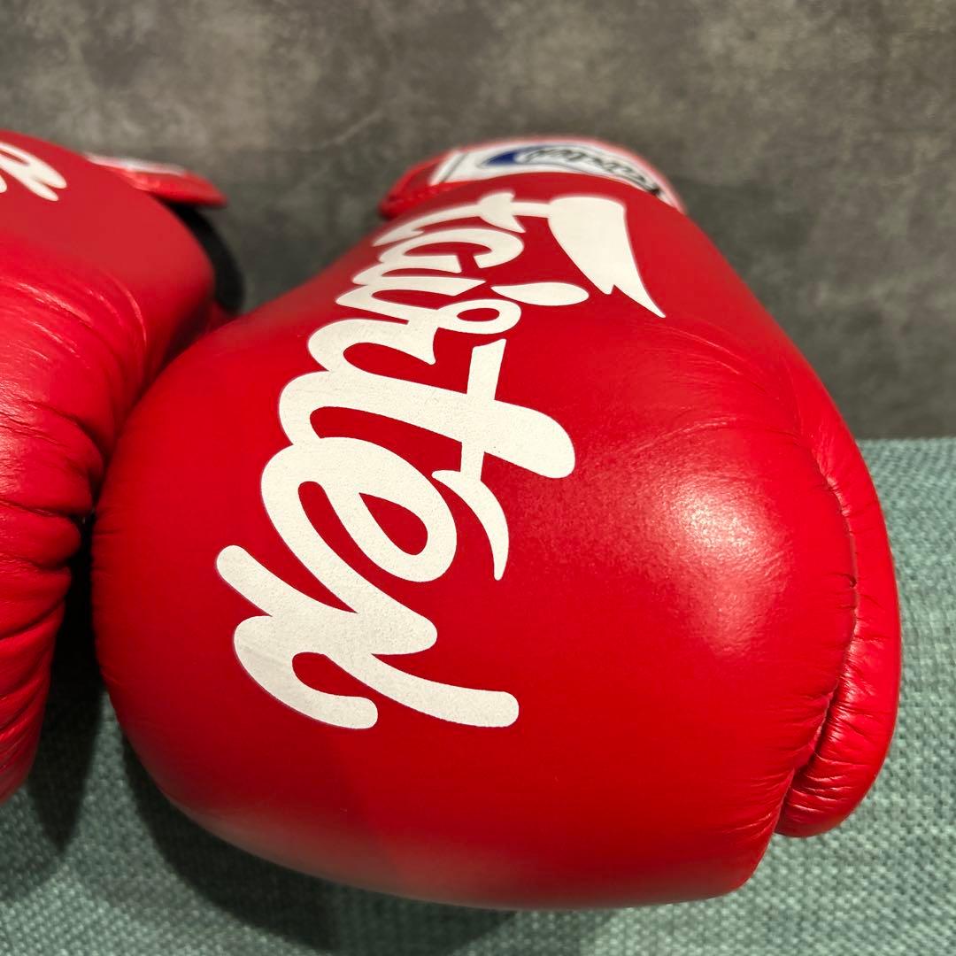 未使用 BVG19 Fairtex フェアテックス グローブ 10oz 赤