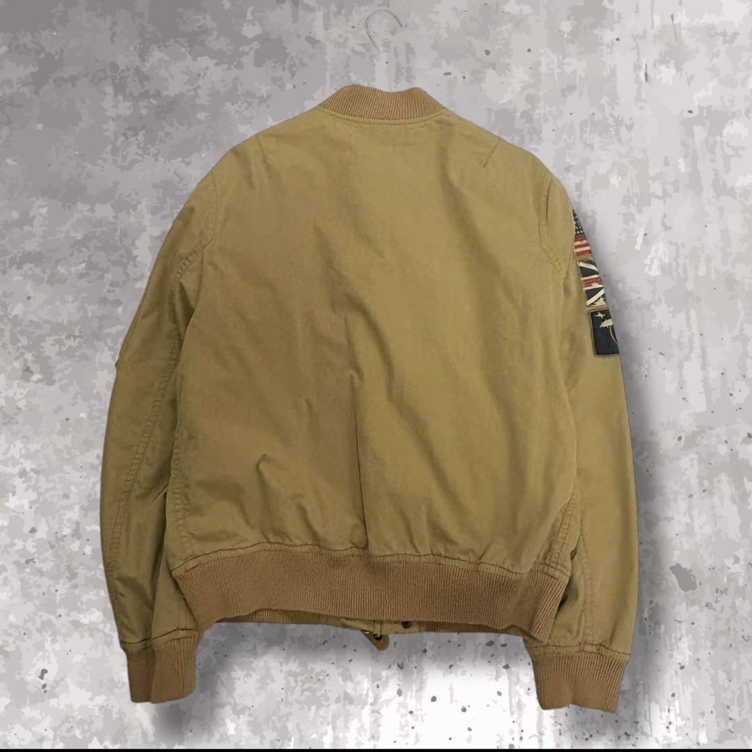 古着 DENIM&SUPPLY ラルフローレン タンカースJKT L ワッペン
