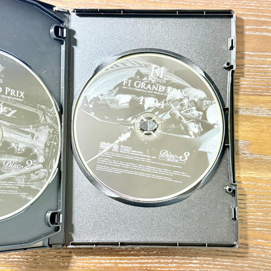 F1 LEGENDS F1 GRAND PRIX 1994（3枚組DVD）
