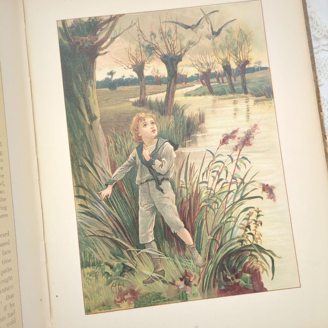 稀少1887アンティーク絵本 洋書古書 児童書 ヴィクトリアン ヴンテージ