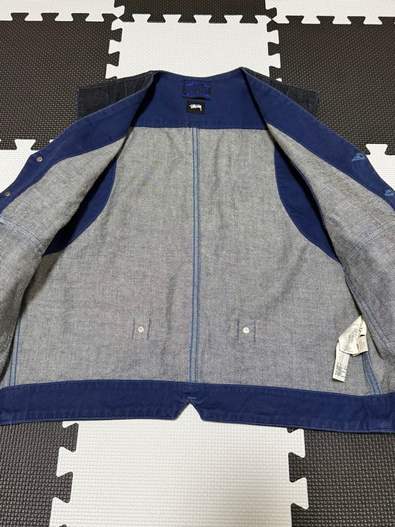 美品 Stussy Levi's コラボ デニムベスト