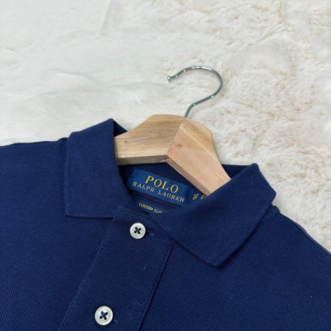 ✨美品✨POLO RALPH LAUREN カスタムスリム ポロシャツ XS