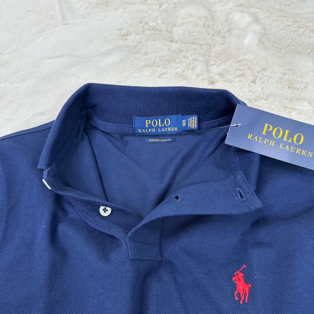 ✨美品✨POLO RALPH LAUREN カスタムスリム ポロシャツ XS