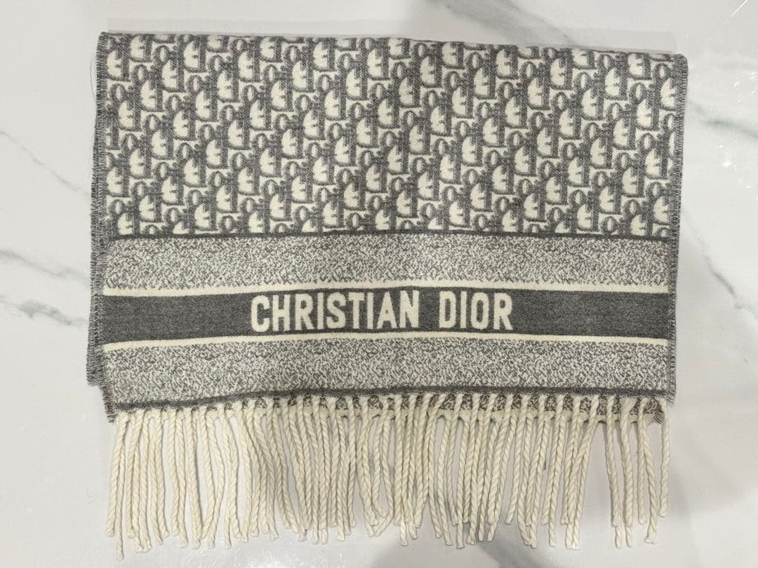 Dior ディオール カシミヤ100% マフラー