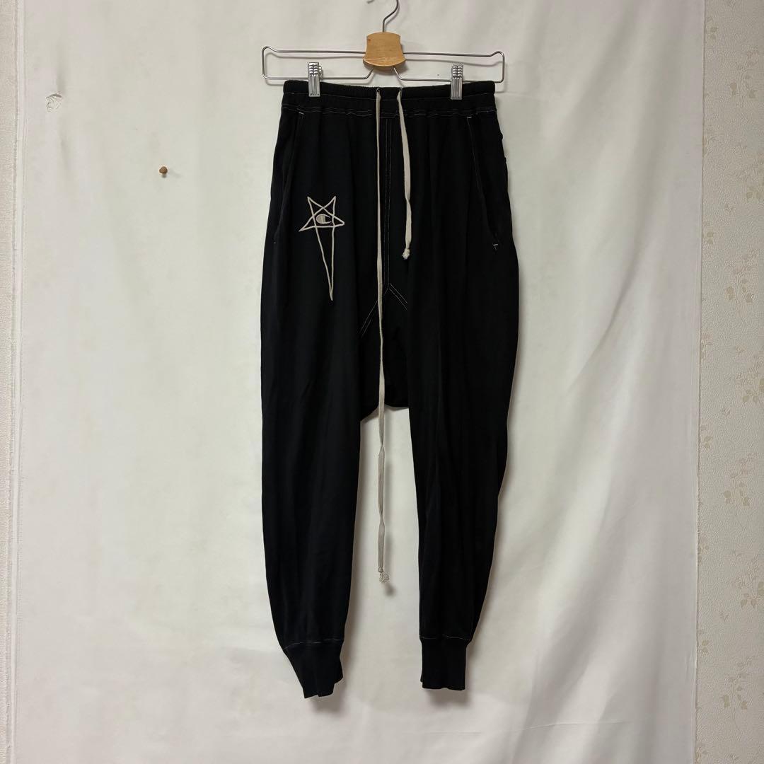 RICK OWENS Champion サルエルパンツ リックオウエンス ロゴ