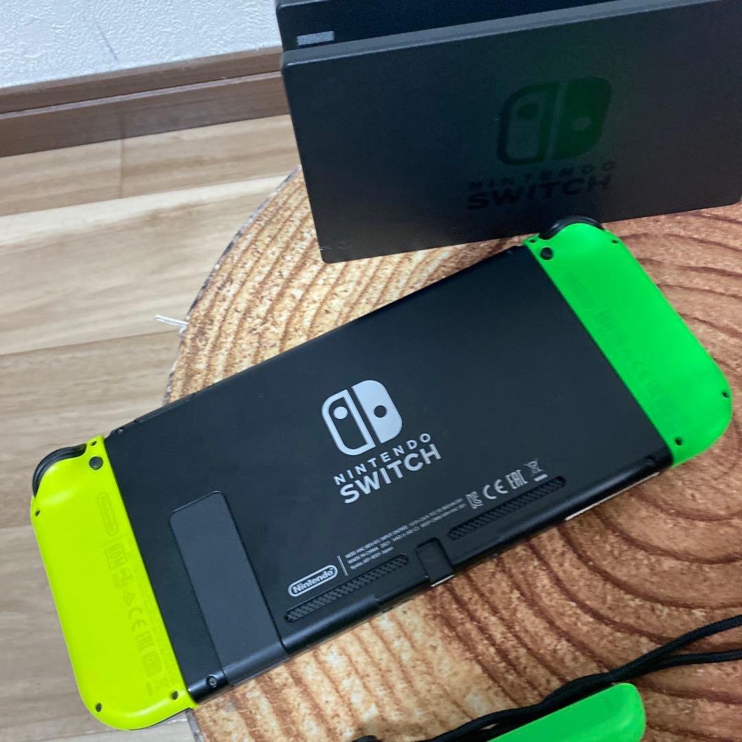 Nintendo Switch ニンテンドースイッチ本体　GRN/YEL 箱無し