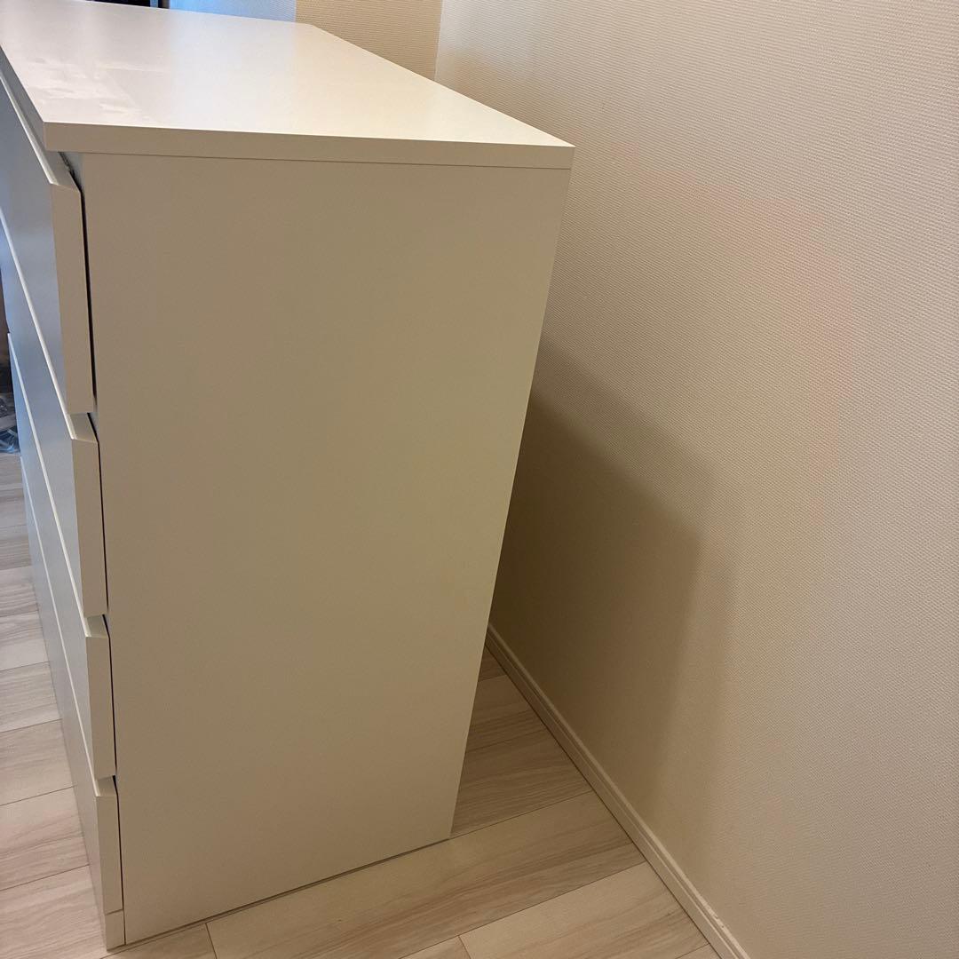 美品　IKEA チェスト　マルム　4段