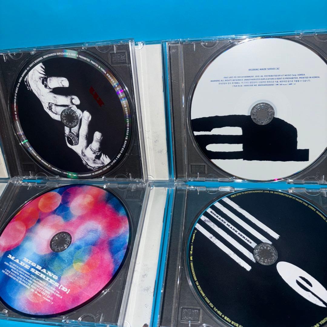 【白】BIGBANG CD 4枚 セット
